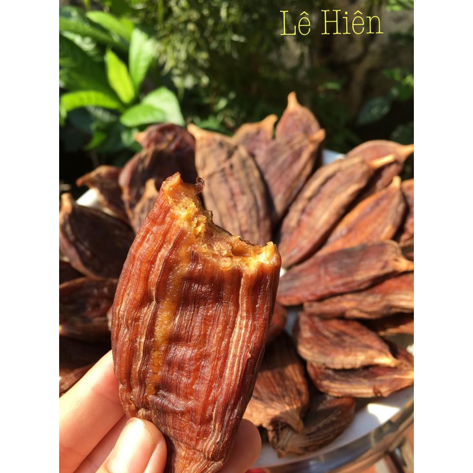 Chuối Hồng Trần Ép Còn Vỏ_Hàng Mới_ 500g/1KG