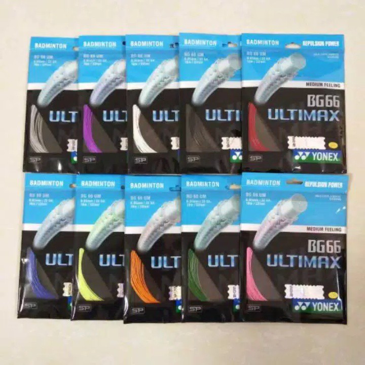 DÂY CƯỚC CĂNG VỢT YONEX BG 66 UTIMAX đủ 3 TEM CHÍNH HÃNG- Nhà phân phối chính hãng- Sport Huế
