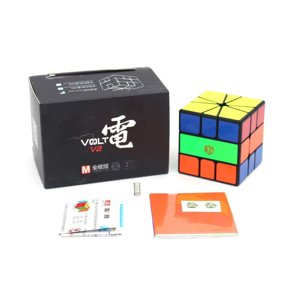 Rubik QiYi X-Man Volt Square-1 V2 M Fully Magnetic Có Nam Châm Toàn Bộ