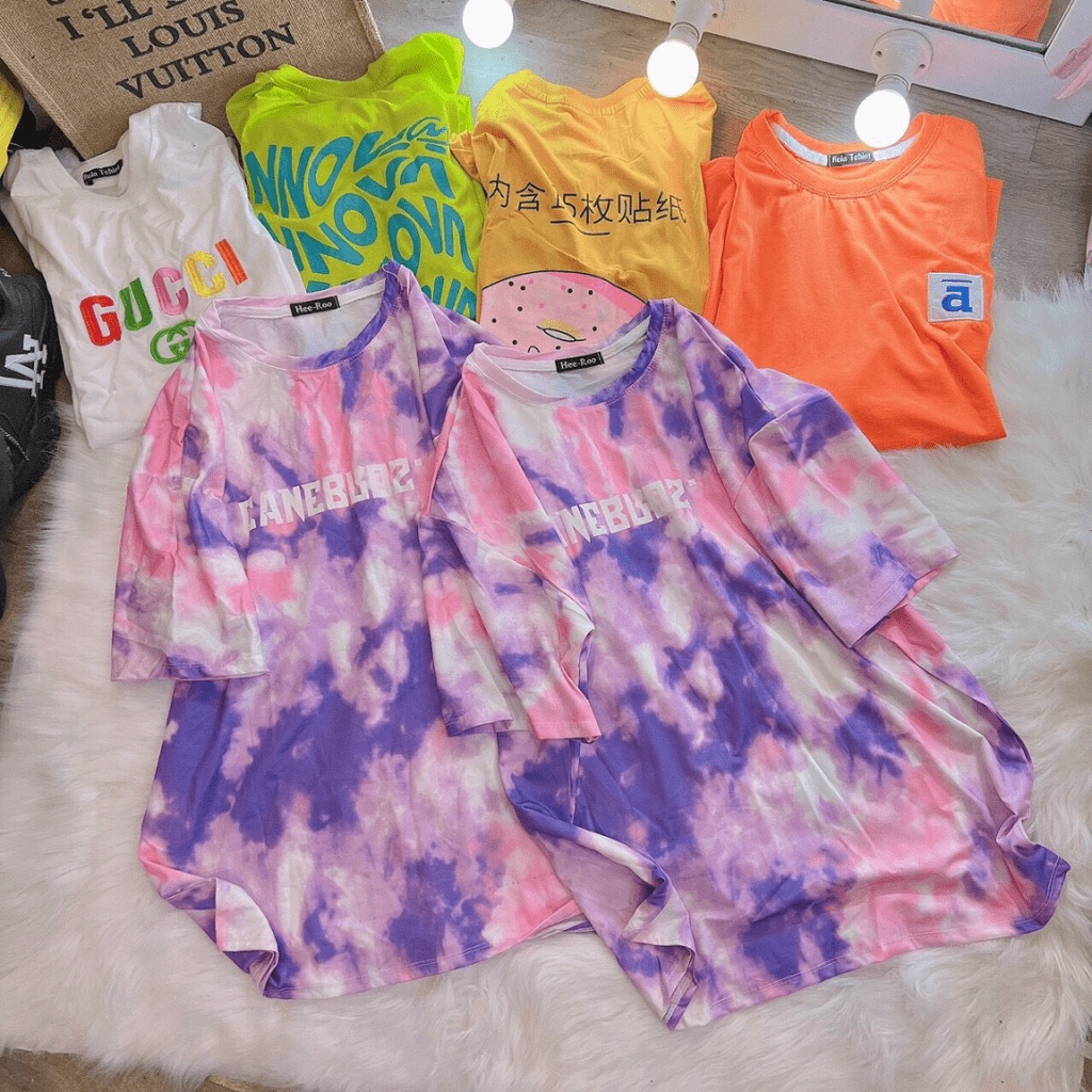 (HCM) ÁO THUN IN LOANG FORM RỘNG NỮ SIÊU XINH , THỜI TRANG HÀN QUỐC HOT HIT CHO GENZ KME STORE