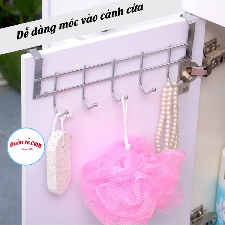 Móc treo cửa sau bằng inox đa năng, tiện dụng – Buôn rẻ 01318