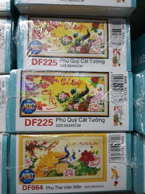 TRANH ĐÍNH ĐÁ DF259  115×59cm