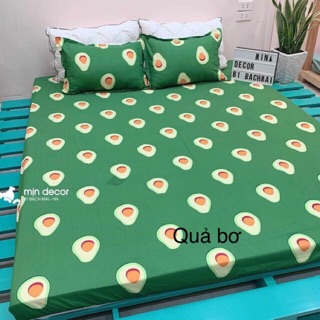 Bộ ga vỏ gối 3 món cotton poly