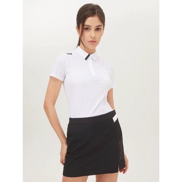 Áo golf nữ PXG hàn quốc new shop golf hồng nhung