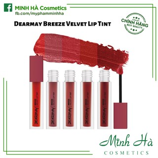 Son kem lì DearMay Breeze Velvet Lip Tint
