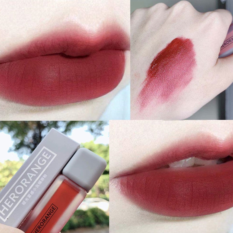 [Hàng mới về] Son Kem Lì Màu Cam Nâu Dễ Thương Cho Học Sinh | BigBuy360 - bigbuy360.vn