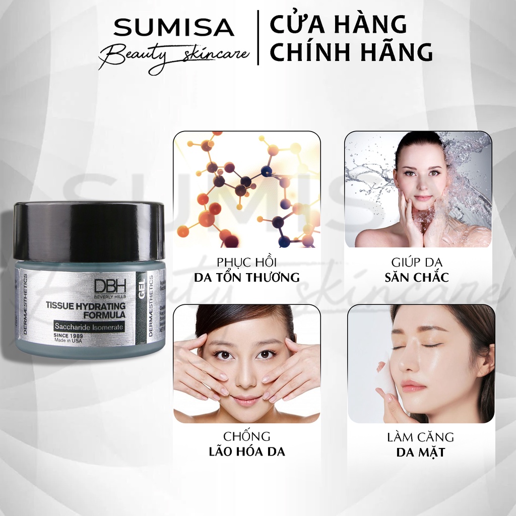 Gel cấp ẩm sâu và phục hồi cho da DBH Tissue Hydrating Formula 30gr