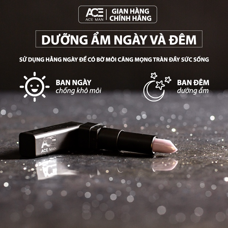 COMBO son dưỡng môi & dung dịch vệ sinh nam giới ACEMAN 100ml