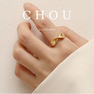Nhẫn Basic Gợn Sóng | CHOU ACCESSORIES |