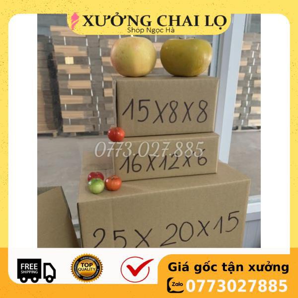 Hộp Carton Giá Rẻ ❤ TRÙM SỈ ❤ [15x8x8] Thùng Hộp Carton Đóng Gói Hàng , phụ kiện du lịch