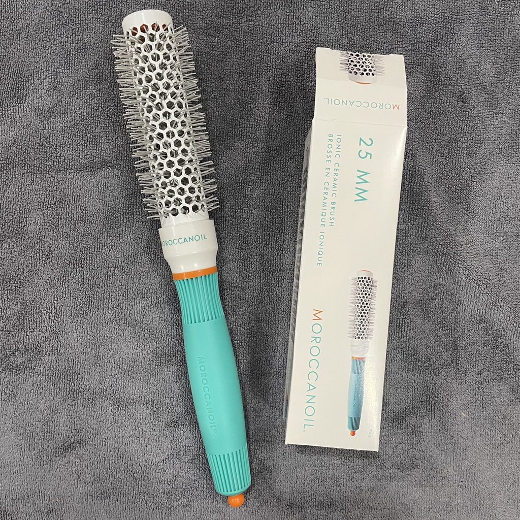 Lược tròn gốm sấy xoăn MOROCCANOIL CERAMIC Round Brush ( full size )