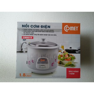 Nồi cơm điện 1.8 lít COMET CM8019