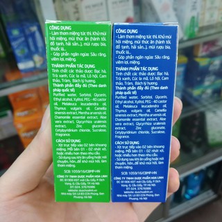 Greelux xịt thảo dược thơm miệng