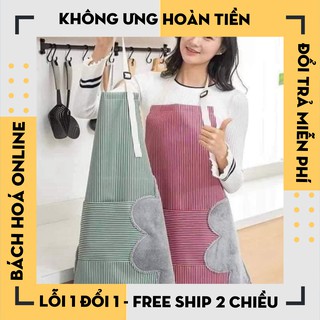 [Hàng Loại 1] Tạp Dề Hình Hoa Không Thấm Nước Kiểu Dáng Hàn Quốc Cực Kì Đẹp