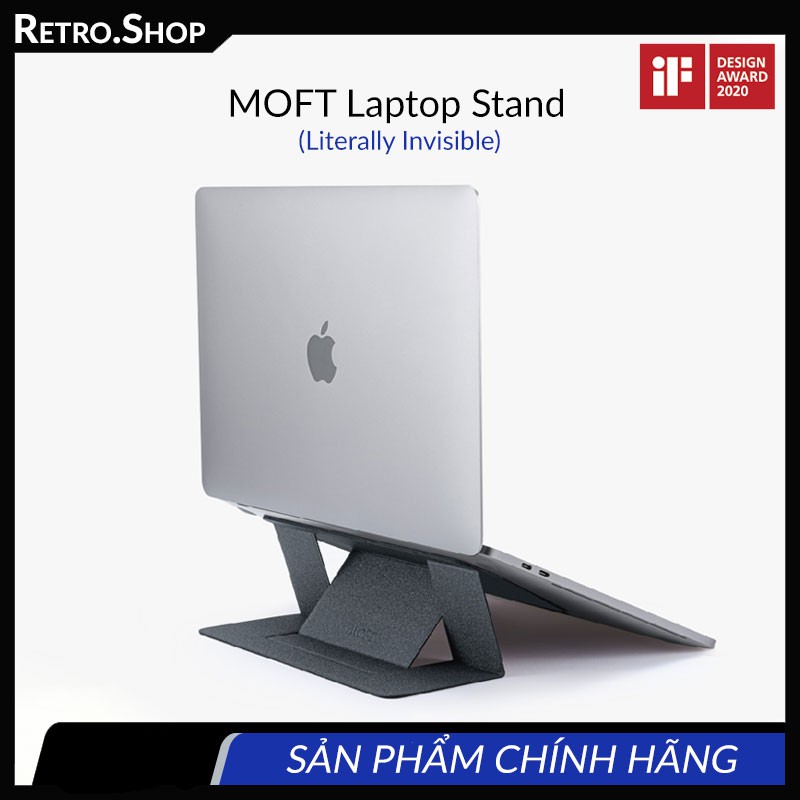 | Chính Hãng | Giá Đỡ Macbook MOFT Laptop Stand Siêu Mỏng, Siêu Nhẹ Có Thể Gập Gọn, 2 Góc Độ Tùy Chỉnh Tương thích