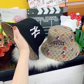 Mũ Ny mickey 2 mặt sẵn kho