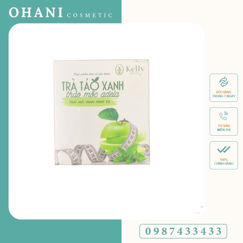 TRÀ GIẢM CÂN TÁO XANH THẢO MỘC THẢI MỠ - ĐỊNH HÌNH EO