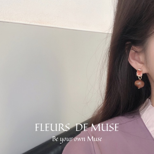 Khuyên tai thiết kế độc đáo Fleurs de Muse