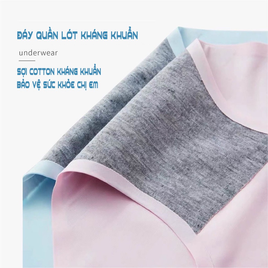 Quần Lót Nữ Đúc Su Thun Lạnh Không Đường May Cao Cấp Hàng Loại I Nikendo QL4 | BigBuy360 - bigbuy360.vn