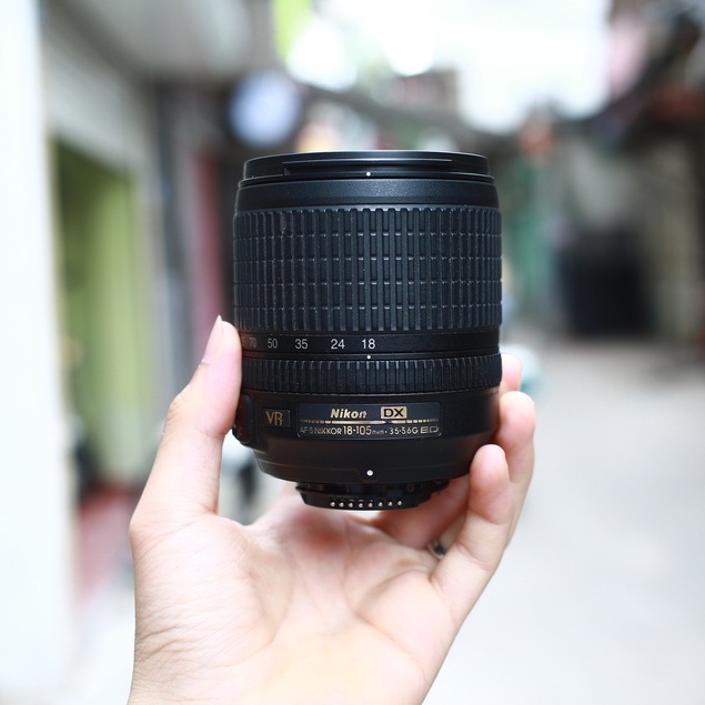 Ống kính máy ảnh đa dụng giá rẻ Nikon AF-S NIKKOR 18-105mm f/3.5-5.6G ED VR