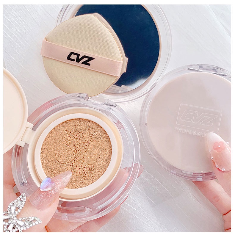 CVZ Cushion Cream, Kiềm Dầu Lâu Trôi, Không Trang Điểm, Dưỡng Ẩm Che Khuyết Điểm, Kem BB Dưỡng Ẩm, Phấn Nền Dạng Lỏng Cho Nữ | BigBuy360 - bigbuy360.vn