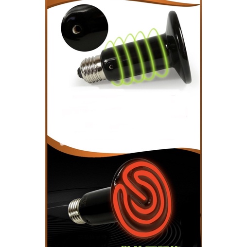 Đèn sưới sứ hồng ngoại xa Nomoy Pet dùng cho thú cưng bò sát