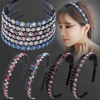 Cài tóc đính đá lấp lánh chống trượt sang trọng cho nữ
