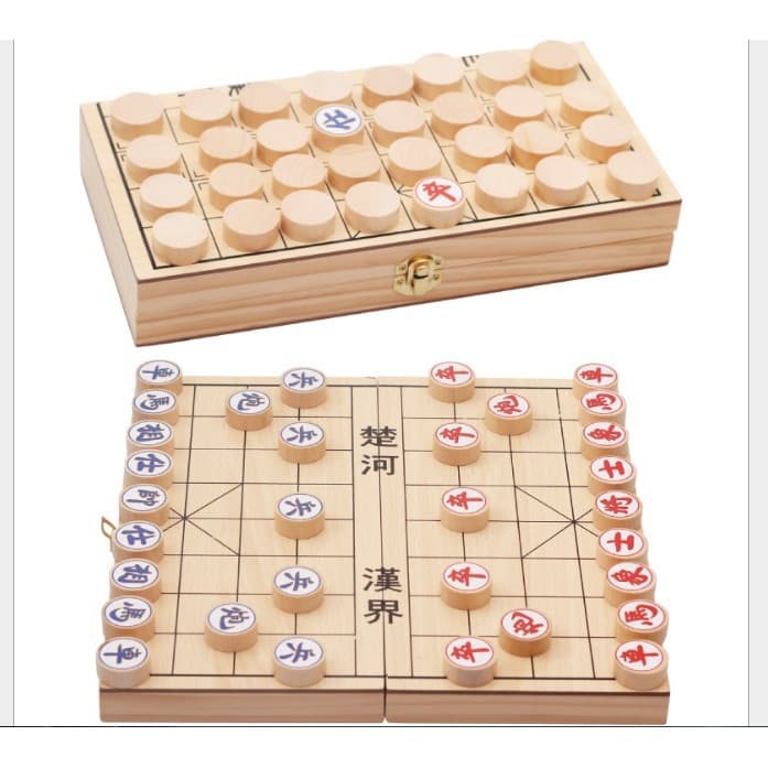 BỘ CỜ TƯỚNG GỖ 29X29CM
