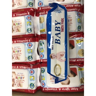 Khăn giấy ướt Thiên Phúc - 100 tờ / 1 bịch
