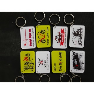 MÓC KHÓA MICA in logo phượt