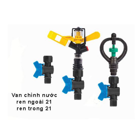 VAN CHỈNH NƯỚC REN NGOÀI 21 - REN TRONG 21 (BỊCH 5 CÁI)