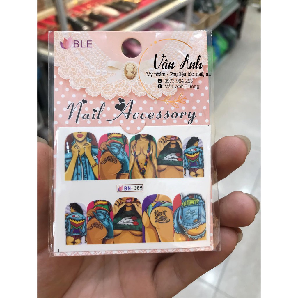 nail sticker nga