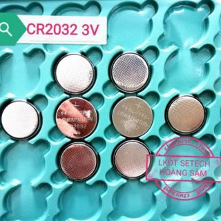 Pin cúc áo cr2032 3v lithium pin cmos đóng khay