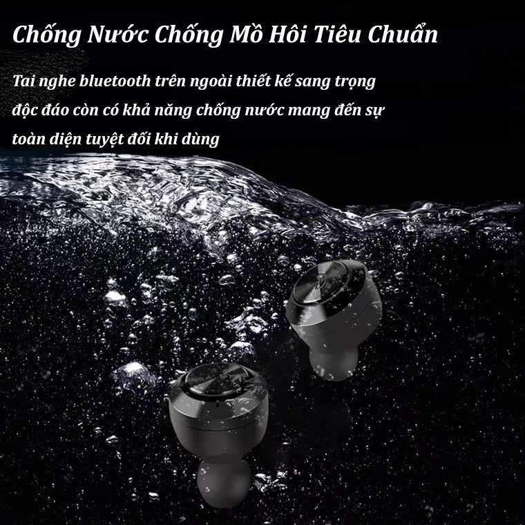 Tai Nghe Bluetooth Không Dây Kiêm Sạc Dự Phòng - Siêu Bass Wireless A6 Plus - Chống Nước Pin Khủng - Phiên Bản Nâng Cấp | BigBuy360 - bigbuy360.vn