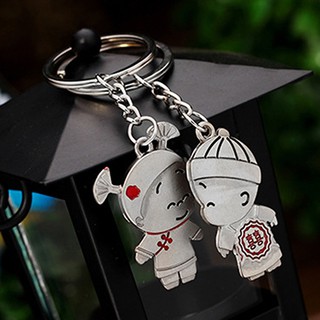 Móc khóa cặp đôi/cô dâu chú rể cho tiệc cưới