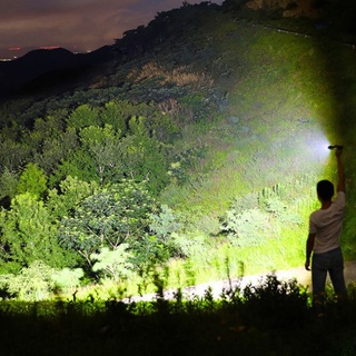Đèn Pin LED Mini Siêu Sáng 2 Màu Cam