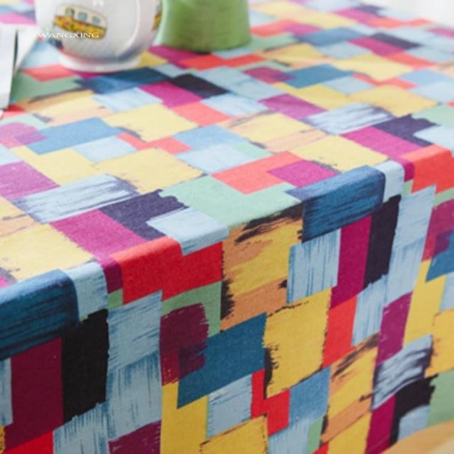 Vải Bố Vải Canvas Decor Trang Trí May Rèm, Màn Cửa Sổ, Khăn Bàn, Khăn Picnic, Phông Chụp Ảnh Họa Tiết Nhiều Màu