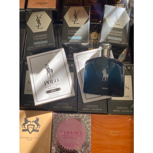 Nước hoa nam Ralph Lauren Polo Deep Blue Parfum 125ml phiên bản đậm đặc nhất vừa ra mắt 2020  .