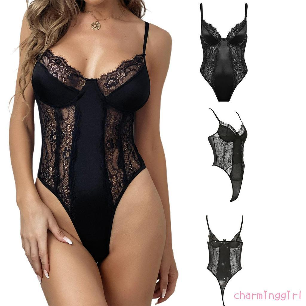 Đồ lót liền thân ren hoa quyến rũ cho nữ