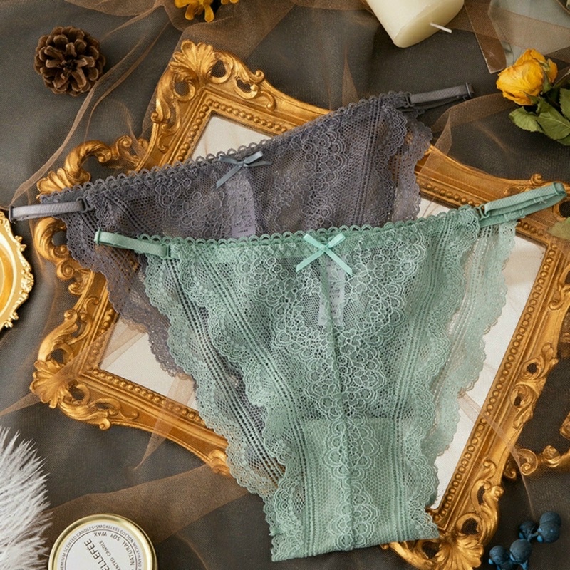 Quần Lót Nữ Ren Dây Mềm Mại Sexy Dây Điều Chỉnh Được Cho Vòng 3 Thoải Mái