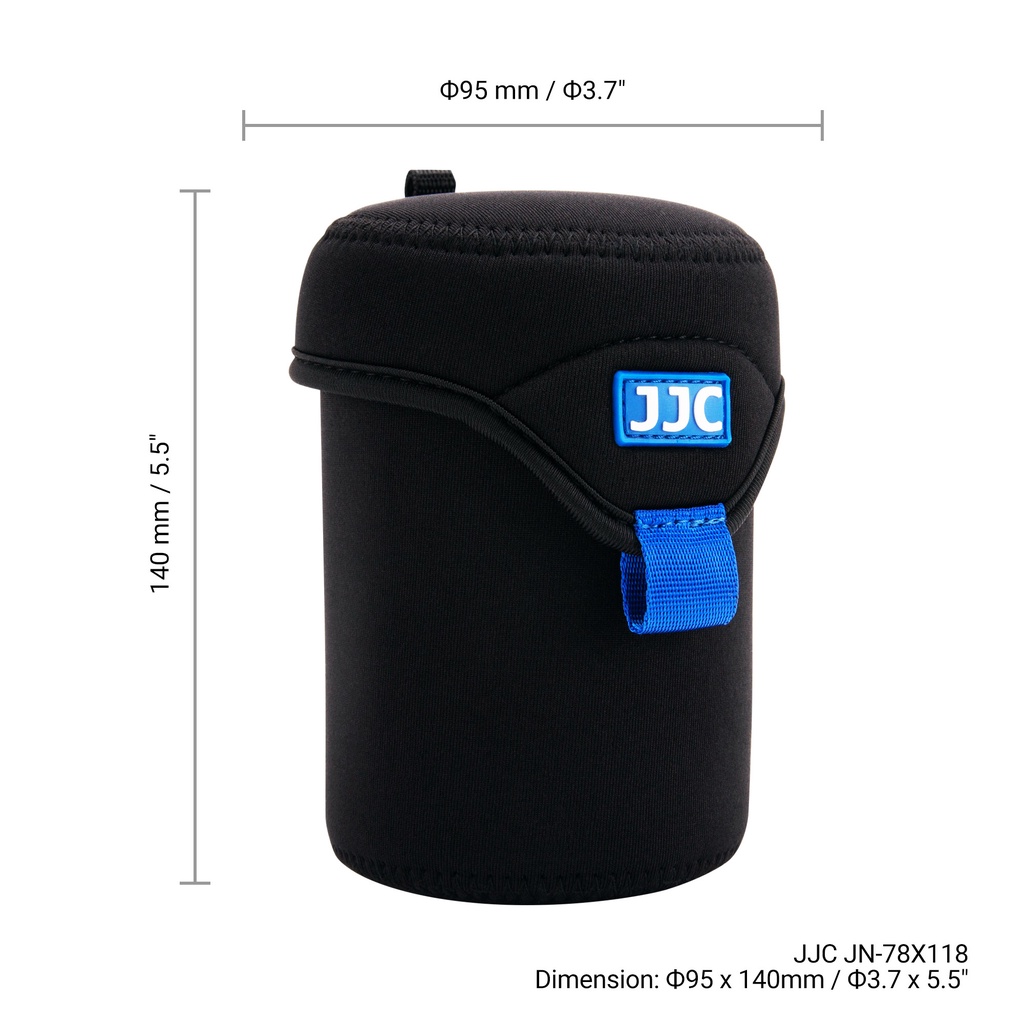 JJC JN-78X118 Túi Đựng Ống Kính Máy Ảnh Canon RF 24-105mm F4-7.1,  Z 24-70mm, XF 16-80mm