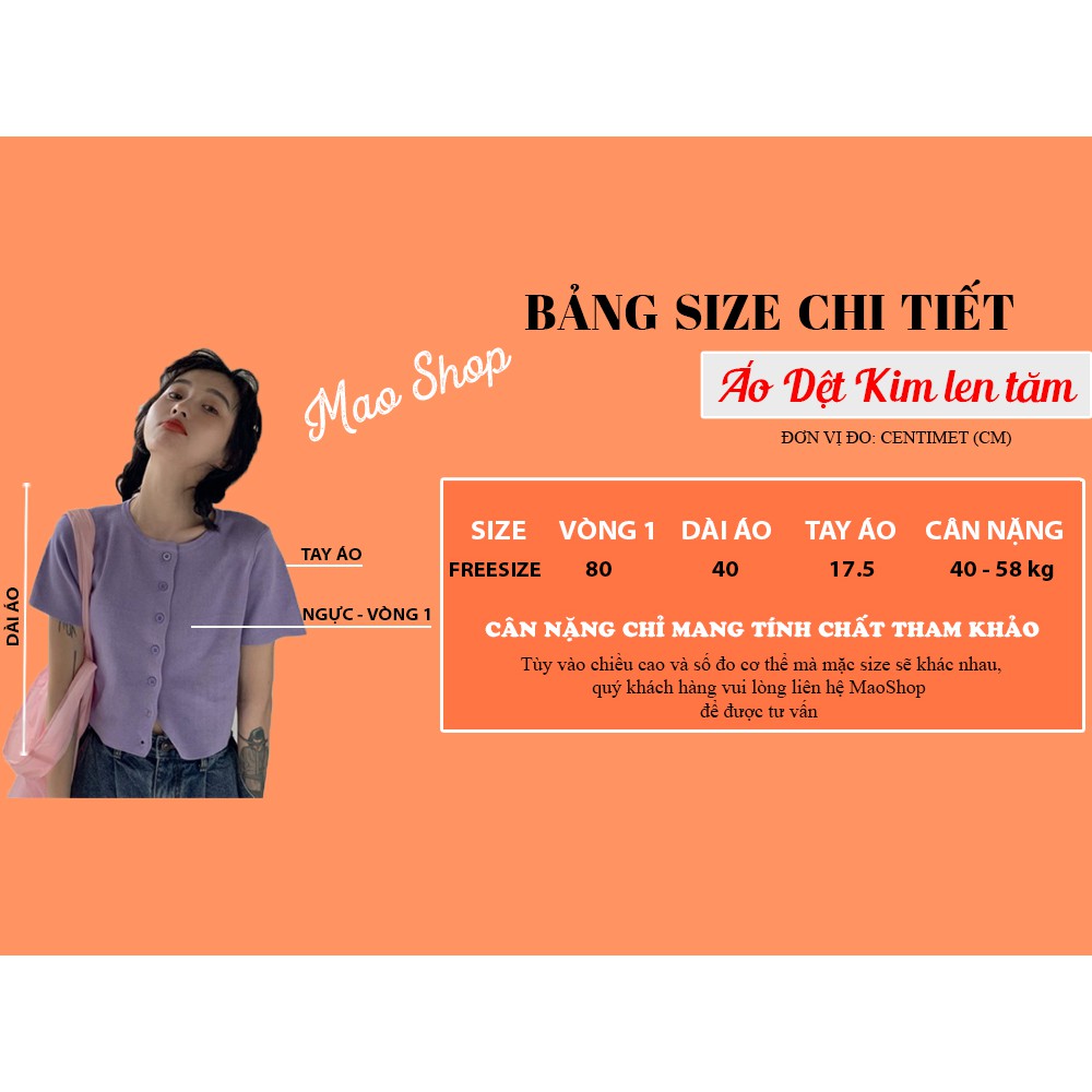 [Mã FAMAYWA giảm 10K đơn 50K] Áo Dệt Kim Len Tăm Ngắn Tay Ulzzang Hàn Quốc dáng croptop C52 - Maoshop | BigBuy360 - bigbuy360.vn