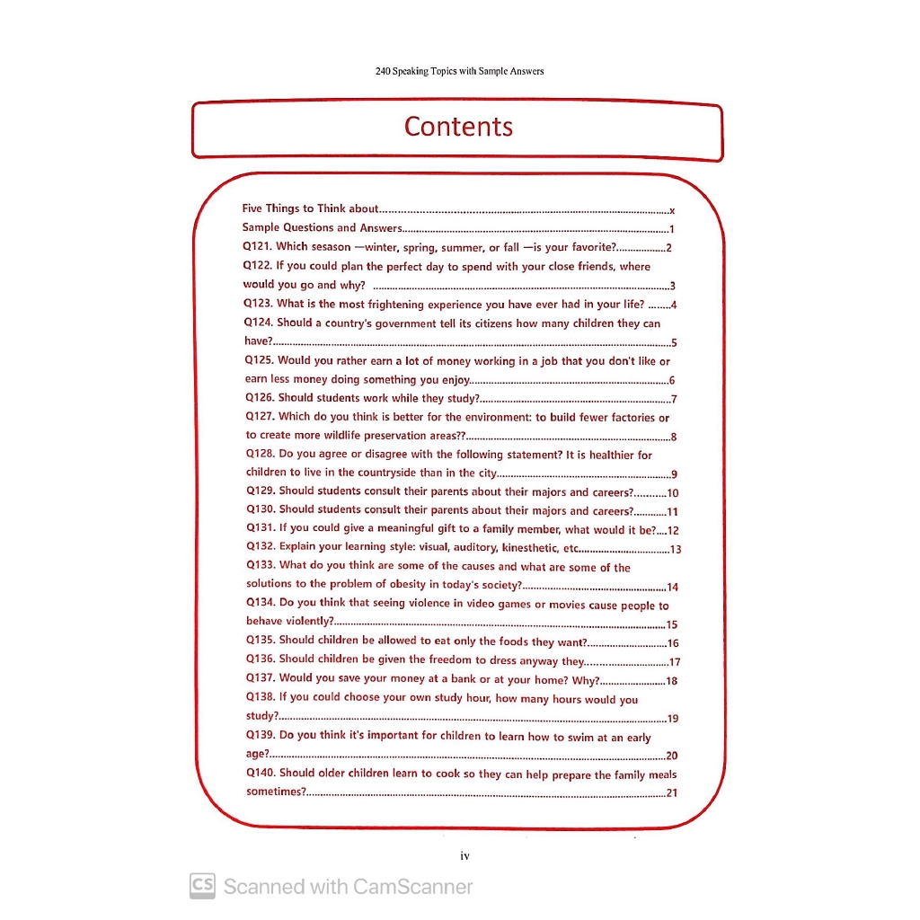 Sách - 240 Speaking Topics - Vol 2