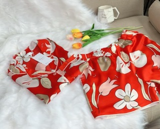 SET CỘC TAY QUẦN ĐÙI LỤA