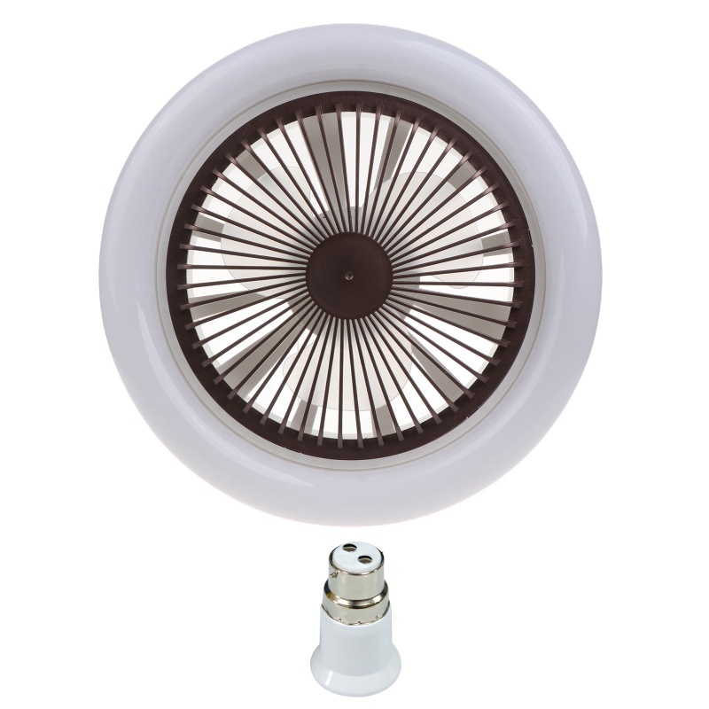 Quạt Trần E27 Có Đèn LED B22 Cho Phòng Ngủ