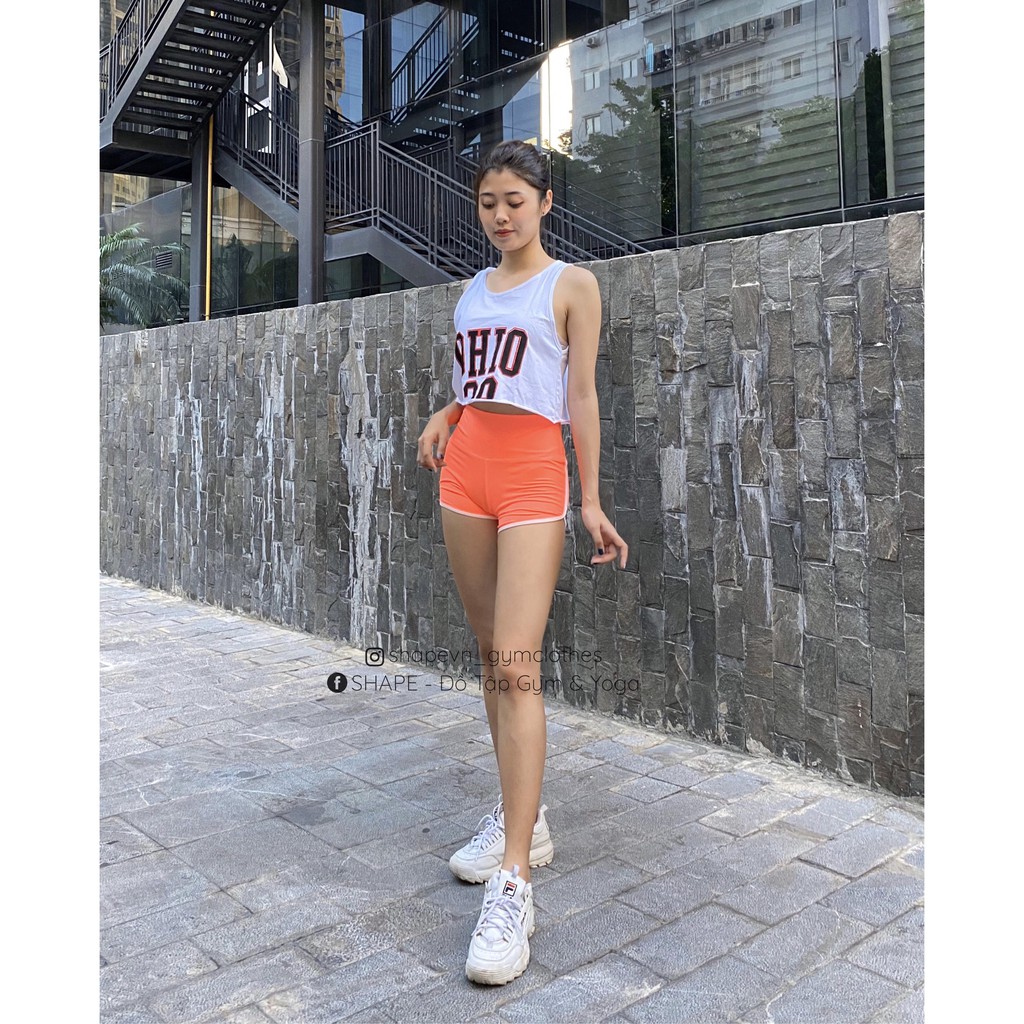 Quần short tập nữ V.egan B.ooty cá tính nổi bật [S098]