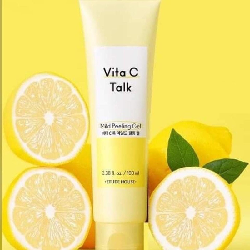 [Có bill]Tẩy tế bào chết Etude house vita C talk mild peeling gel | BigBuy360 - bigbuy360.vn