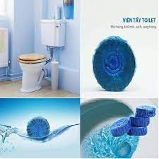 Hộp 3 viên tẩy xanh và làm thơm toilet Hando