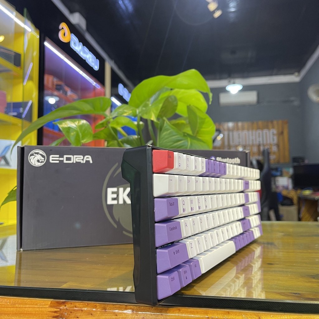 Bàn phím cơ không dây Edra EK396w