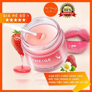(💥MẪU MỚI 2020 - DATE 2023 💥)  Mặt nạ ngủ môi Laneige Lip 20g Sleeping Mask (Fullsize Berry)